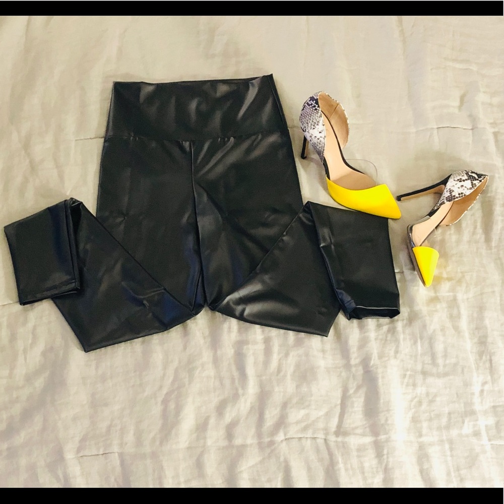 Faux Leather Leggings